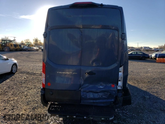 2021 Ford Transit Cargo with VIN 1FTBR3X8XMKA83071, listed as a Copart auction lot 80474914 with 38,027 mi miles and Salvage title. Bid and sale history available at DreamBid. Image 6.