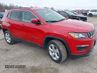 2021 Jeep Compass Latitude with VIN 3C4NJDBB4MT540632, listed as a IAAI auction lot 41937767 with 15,613 mi miles and . Bid and sale history available at DreamBid. Image 1.