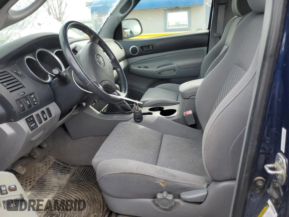 2005 Toyota Tacoma with VIN 5TEUU42N75Z069152, listed as a Copart auction lot 45489785 with 113,114 mi miles and Salvage Title. Bid and sale history available at DreamBid. Image 7.