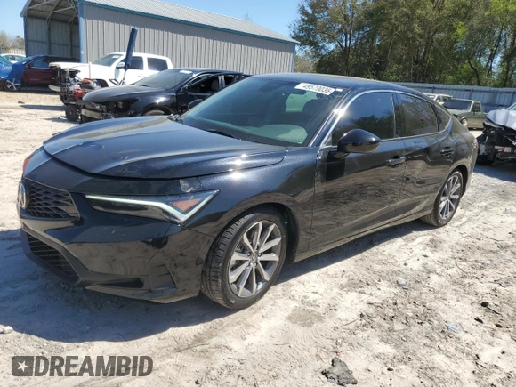 2025 Acura Integra with VIN 19UDE4H2XSA003048, listed as a Copart auction lot 49579035 with 586 mi miles and Salvage Title. Bid and sale history available at DreamBid. Image 1.