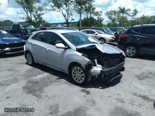 2017 Hyundai Elantra GT with VIN KMHD35LH7HU369123, listed as a IAAI auction lot 36829826 with 131,962 mi miles. Bid and sale history available at carsss.com. Image 1.