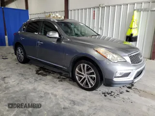 2017 Infiniti QX50 z VIN JN1BJ0RP1HM383833, wystawiony jako Copart lot #55460985 z przebiegiem 96 036 mil mil oraz Czysty tytuł • Clean title. Historia ofert i sprzedaży dostępna na DreamBid. Obrazek 4.