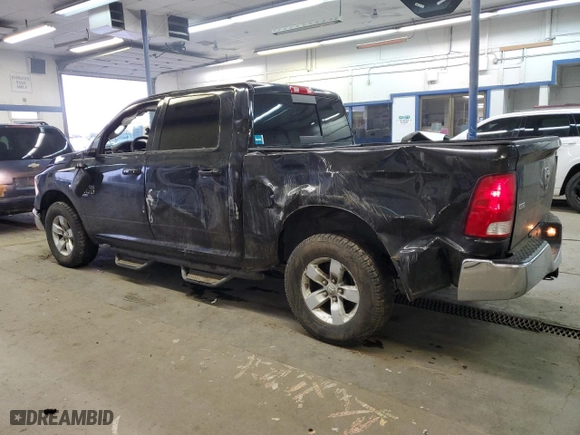 2019 Ram 1500 Classic Big Horn with VIN 1C6RR7LT9KS524869, listed as a Copart auction lot 45783655 with 144,226 mi miles and Salvage Title. Bid and sale history available at carsss.com. Image 2.