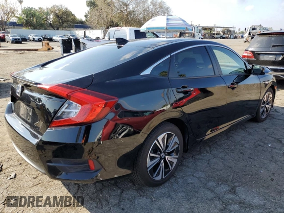 2018 Honda Civic EX-T z VIN JHMFC1F38JX018777, wystawiony jako Copart lot #43087715 z przebiegiem 143 847 mil mil oraz Szkoda całkowita • Salvage title. Historia ofert i sprzedaży dostępna na DreamBid. Obrazek 3.