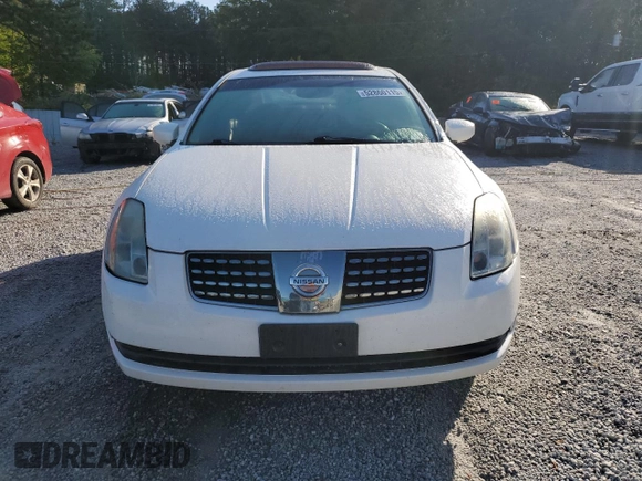 2005 Nissan Maxima 3.5 SL with VIN 1N4BA41E75C818280, listed as a Copart auction lot 52860115 with 156,445 mi miles and Salvage Title. Bid and sale history available at carsss.com. Image 5.