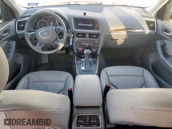 2017 Audi Q5 Premium with VIN WA1C2AFPXHA058733, listed as a Copart auction lot 61955185 with 60,052 mi miles and Salvage title. Bid and sale history available at DreamBid. Image 8.