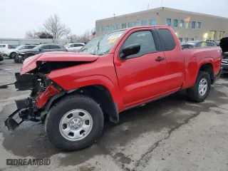 2022 Nissan Frontier S with VIN 1N6ED1CM4NN619965, listed as a Copart auction lot 89220305 with 0 mi miles and Salvage Title. Bid and sale history available at carsss.com. Image 1.
