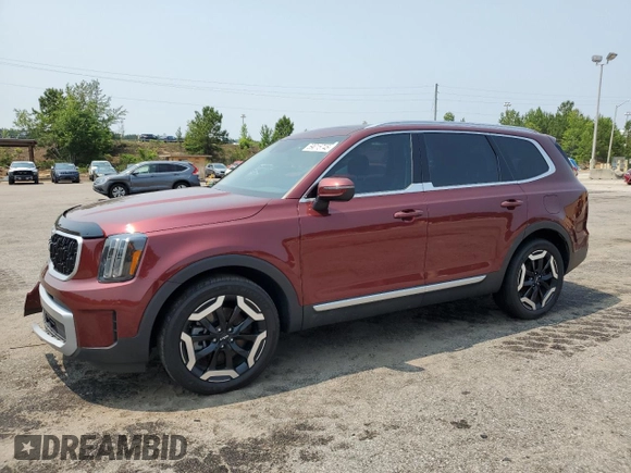 2023 Kia Telluride EX X-Line with VIN 5XYP3DGC4PG384995, listed as a Copart auction lot 59015745 with 32,084 mi miles and Clean title. Bid and sale history available at DreamBid. Image 1.