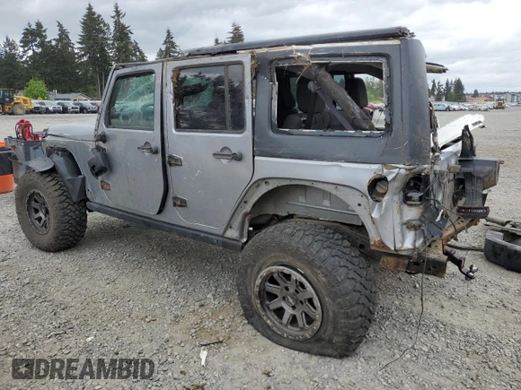 2013 Jeep Wrangler Unlimited Sport с VIN 1C4BJWDG1DL635698, выставлен на аукционе Copart как лот 57111835 с пробегом 185 759 миль миль и Списание • Salvage title. История ставок и продаж доступна на DreamBid. Изображение 2.