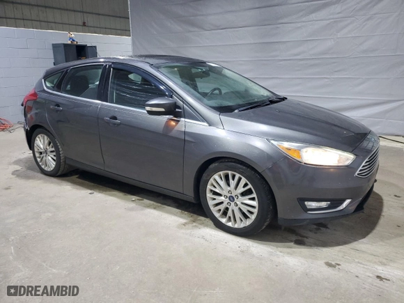 2015 Ford Focus Titanium with VIN 1FADP3N2XFL321128, listed as a Copart auction lot 50796845 with 156,700 mi miles and Clean Title. Bid and sale history available at carsss.com. Image 4.