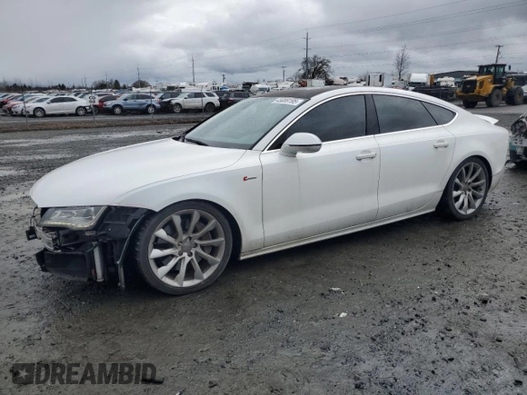 2012 Audi A7 3.0 Prestige with VIN WAUSGAFC4CN001281, listed as a Copart auction lot 45089195 with 115,568 mi miles and Salvage Title. Bid and sale history available at carsss.com. Image 1.