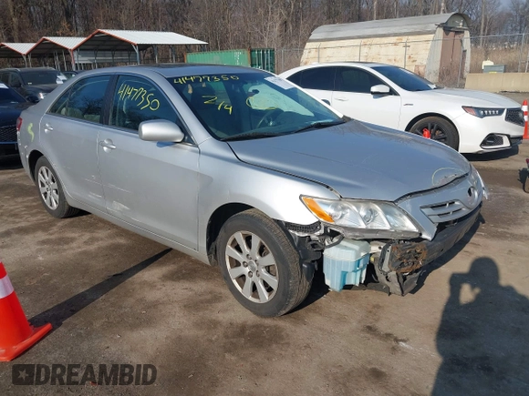 2009 Toyota Camry with VIN 4T1BE46K89U356935, listed as a IAAI auction lot 41477350 with 252,417 mi miles. Bid and sale history available at carsss.com. Image 1.