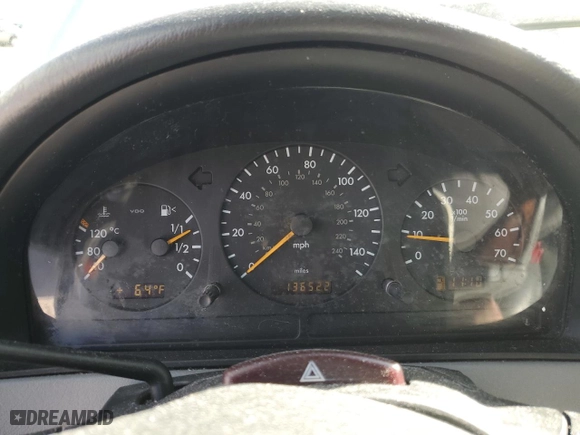 2003 Mercedes-Benz M-Class 3.7L with VIN 4JGAB57E43A445218, listed as a Copart auction lot 48009735 with 136,522 mi miles and Salvage Title. Bid and sale history available at carsss.com. Image 9.