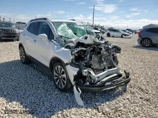 2019 Buick Encore Essence with VIN KL4CJCSM3KB774854, listed as a Copart auction lot 46668465 with 0 mi miles and Salvage Title. Bid and sale history available at carsss.com. Image 12.