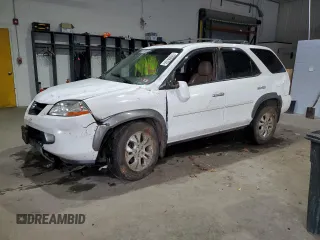 2003 Acura MDX Touring Pkg with VIN 2HNYD18603H508775, listed as a Copart auction lot 83966784 with 105,451 mi miles and Salvage Title. Bid and sale history available at carsss.com. Image 1.