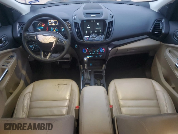 2017 Ford Escape Titanium with VIN 1FMCU0J99HUB42779, listed as a Copart auction lot 47860945 with 98,114 mi miles and Salvage Title. Bid and sale history available at carsss.com. Image 8.