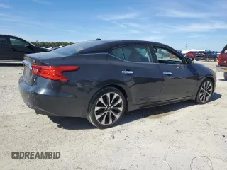 2017 Nissan Maxima S with VIN 1N4AA6AP3HC412977, listed as a Copart auction lot 42873835 with 57,232 mi miles and Salvage Title. Bid and sale history available at DreamBid. Image 3.