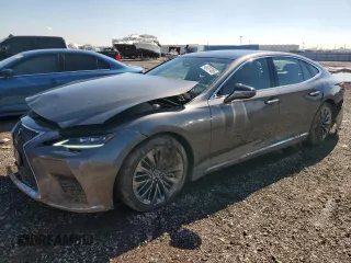 2023 Lexus LS with VIN JTHD51FFXP5018702, listed as a Copart auction lot 46787465 with 20,065 mi miles and Salvage Title. Bid and sale history available at carsss.com. Image 1.
