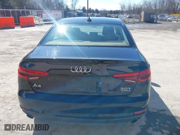 2017 Audi A4 Premium with VIN WAUANAF43HN042390, listed as a IAAI auction lot 41681234 with 88,248 mi miles. Bid and sale history available at carsss.com. Image 16.