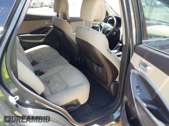 2014 Hyundai Santa Fe with VIN 5XYZUDLB9EG169614, listed as a IAAI auction lot 42208166 with 139,103 mi miles and . Bid and sale history available at DreamBid. Image 8.