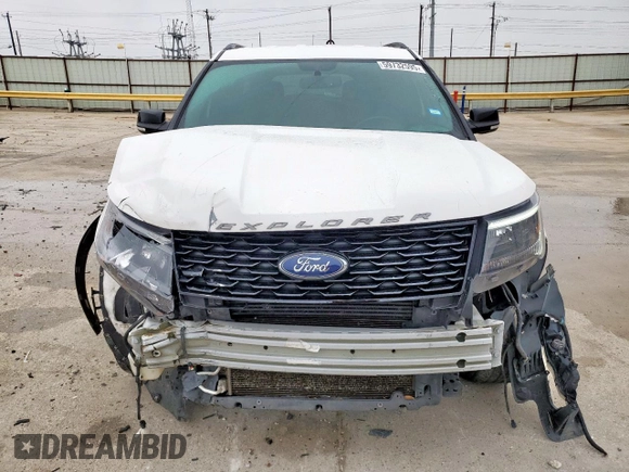 2018 Ford Explorer Sport z VIN 1FM5K8GT1JGB77644, wystawiony jako Copart lot #59732595 z przebiegiem 118 210 mil mil oraz Szkoda całkowita • Salvage title. Historia ofert i sprzedaży dostępna na DreamBid. Obrazek 5.