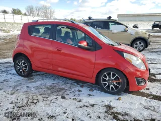 2015 Chevrolet Spark LT with VIN KL8CF6S99FC762768, listed as a Copart auction lot 82169414 with 0 mi miles and Salvage Title. Bid and sale history available at carsss.com. Image 4.