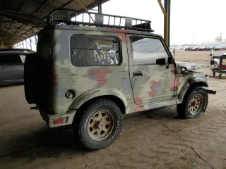 1986 Suzuki Samurai z VIN JS3JC51V1G4101572, wystawiony jako Copart lot #82712734 z przebiegiem Nie podano mil oraz Szkody całkowita. Historia ofert i sprzedaży dostępna na DreamBid. Obrazek 3.
