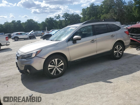 2018 Subaru Outback Limited with VIN 4S4BSENCXJ3303964, listed as a Copart auction lot 54782565 with 159,370 mi miles and Salvage title. Bid and sale history available at DreamBid. Image 1.