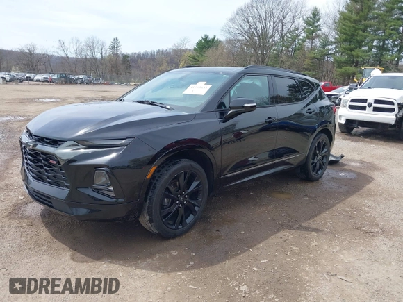 2020 Chevrolet Blazer RS z VIN 3GNKBERS6LS713381, wystawiony jako IAAI lot #41995633 z przebiegiem 54 869 mil mil oraz . Historia ofert i sprzedaży dostępna na DreamBid. Obrazek 19.