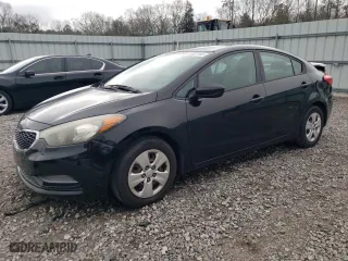 2015 Kia Forte LX with VIN KNAFK4A6XF5409260, listed as a Copart auction lot 42457155 with 197,145 mi miles and Salvage Title. Bid and sale history available at carsss.com. Image 1.