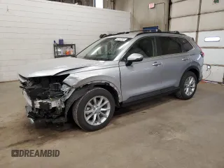 2025 Honda CR-V EX with VIN 2HKRS4H42SH436063, listed as a Copart auction lot 48762585 with 6,254 mi miles and Salvage Title. Bid and sale history available at DreamBid. Image 1.