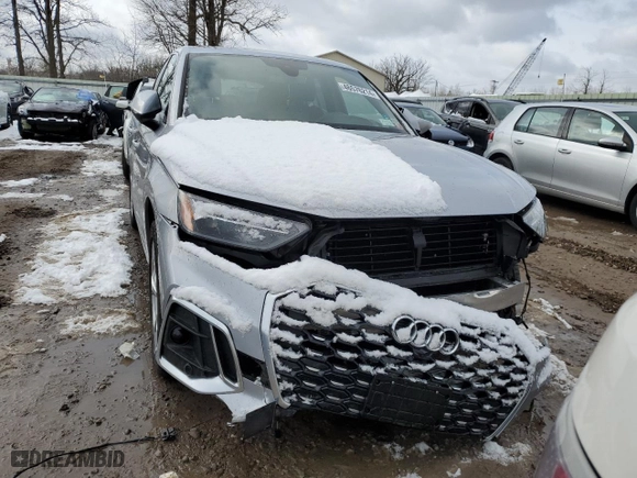 2022 Audi Q5 Sportback S line Premium Plus with VIN WA15AAFY6N2082330, listed as a Copart auction lot 46576214 with 14,654 mi miles. Bid and sale history available at carsss.com. Image 5.