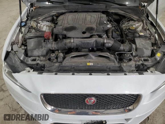 2017 Jaguar XE 35t Premium with VIN SAJAJ4BV5HA958446, listed as a Copart auction lot 48340495 with 52,297 mi miles and Clean Title. Bid and sale history available at carsss.com. Image 11.