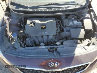 2017 Kia Forte LX with VIN 3KPFK4A70HE160177, listed as a Copart auction lot 48295945 with 133,496 mi miles and Salvage Title. Bid and sale history available at carsss.com. Image 12.