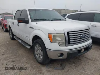 2012 Ford F-150 XL with VIN 1FTFW1CT0CFA15412, listed as a IAAI auction lot 41693392 with 340,759 mi miles. Bid and sale history available at carsss.com. Image 1.