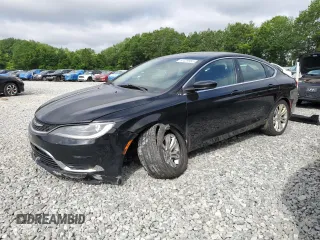 2015 Chrysler 200 Limited with VIN 1C3CCCAB8FN541318, listed as a Copart auction lot 61529955 with 168,028 mi miles and Clean title. Bid and sale history available at DreamBid. Image 1.