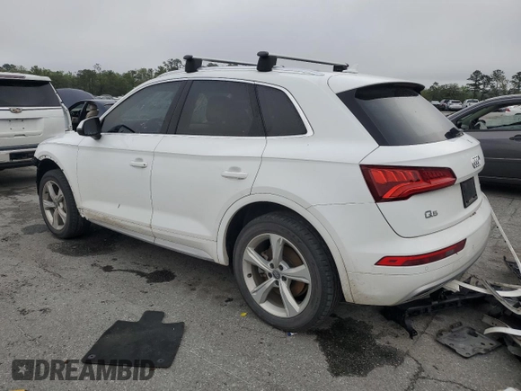 2020 Audi Q5 Premium z VIN WA1ANAFYXL2040811, wystawiony jako Copart lot #50927215 z przebiegiem 76 866 mil mil oraz Szkoda całkowita • Salvage title. Historia ofert i sprzedaży dostępna na DreamBid. Obrazek 2.