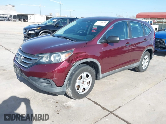 2013 Honda CR-V LX with VIN 5J6RM3H35DL038740, listed as a IAAI auction lot 41734748 with 227,261 mi miles. Bid and sale history available at carsss.com. Image 17.