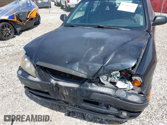 2005 Hyundai Elantra GLS with VIN KMHDN46D05U116895, listed as a IAAI auction lot 42345616 with 292,340 mi miles and . Bid and sale history available at DreamBid. Image 6.