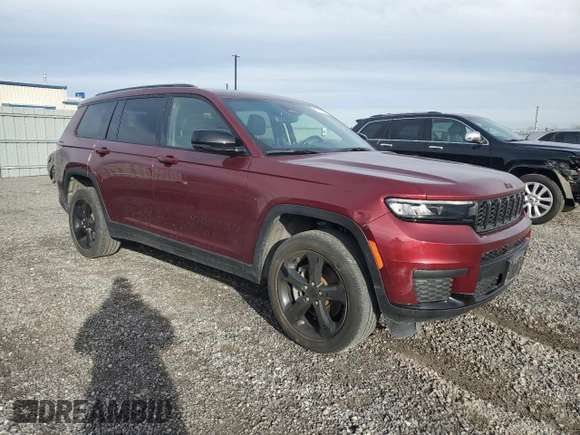 2022 Jeep Grand Cherokee Altitude with VIN 1C4RJKAG0N8526732, listed as a Copart auction lot 80882814 with 48,363 mi miles and Clean title. Bid and sale history available at DreamBid. Image 4.