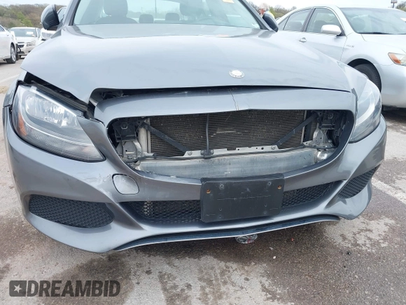 2017 Mercedes-Benz C 300 with VIN 55SWF4KB9HU193601, listed as a IAAI auction lot 42009326 with 105,258 mi miles and . Bid and sale history available at carsss.com. Image 6.