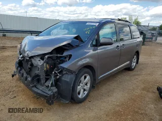 2017 Toyota Sienna LE Auto Access Seat with VIN 5TDKZ3DC1HS804935, listed as a Copart auction lot 54327274 with 0 mi miles and Salvage Title. Bid and sale history available at carsss.com. Image 1.