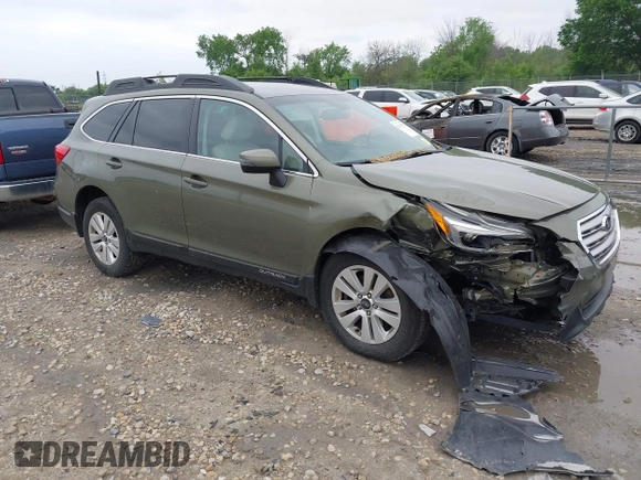 2016 Subaru Outback Premium с VIN 4S4BSBFC4G3264634, выставлен на аукционе IAAI как лот 42463727 с пробегом 72 756 миль миль и . История ставок и продаж доступна на DreamBid. Изображение 1.