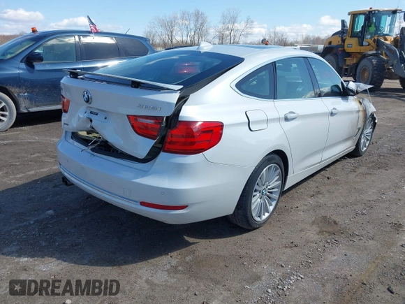 2015 BMW 3 Series 328i Gran Turismo xDrive with VIN WBA3X5C54FD562088, listed as a IAAI auction lot 41894595 with Not provided miles and . Bid and sale history available at DreamBid. Image 4.