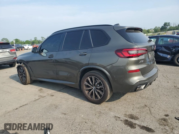 2021 BMW X5 xDrive40i with VIN 5UXCR6C03M9H11275, listed as a Copart auction lot 59954905 with 48,890 mi miles and Salvage title. Bid and sale history available at DreamBid. Image 2.