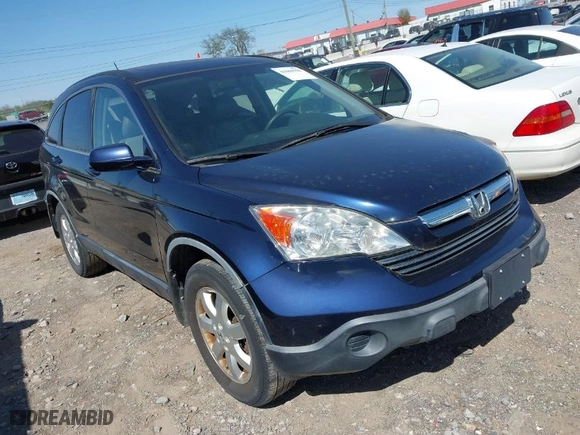 2008 Honda CR-V EX-L with VIN JHLRE48798C051043, listed as a IAAI auction lot 42060558 with 181,650 mi miles. Bid and sale history available at carsss.com. Image 1.