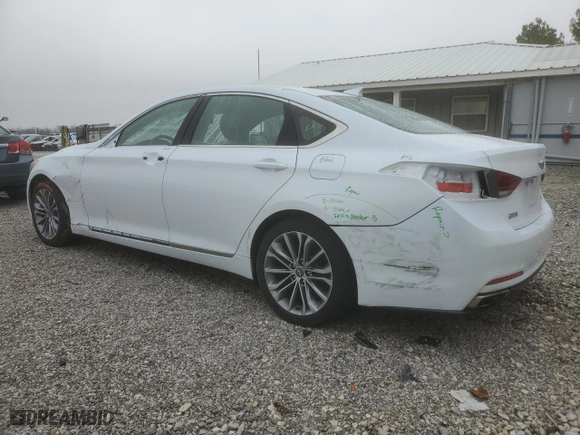2016 Hyundai Genesis 3.8L with VIN KMHGN4JE2GU127753, listed as a Copart auction lot 45014325 with 110,869 mi miles and Salvage Title. Bid and sale history available at carsss.com. Image 2.
