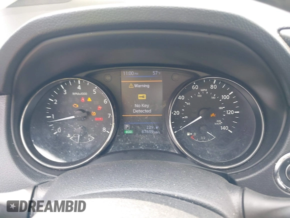 2018 Nissan Rogue S with VIN KNMAT2MT4JP589168, listed as a IAAI auction lot 41681480 with 67,659 mi miles and . Bid and sale history available at carsss.com. Image 7.