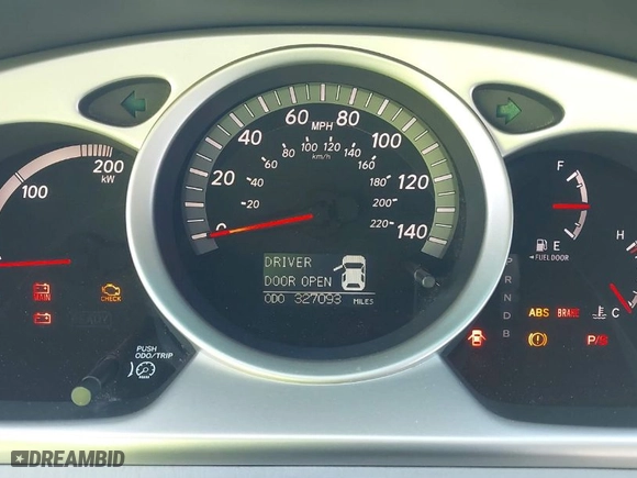 2006 Toyota Highlander Hybrid with VIN JTEEW21A660023732, listed as a IAAI auction lot 41916187 with 327,093 mi miles. Bid and sale history available at carsss.com. Image 7.