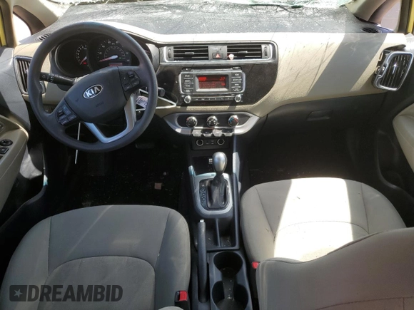 2016 Kia Rio LX with VIN KNADM4A35G6625228, listed as a Copart auction lot 52908375 with 71,029 mi miles and Salvage Title. Bid and sale history available at carsss.com. Image 8.